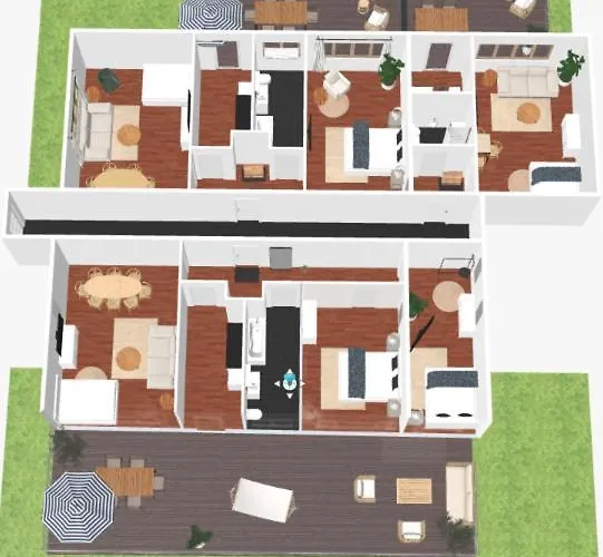 Global Living - Design I Terrace I Kitchen I Smart-tv I Parking Space I Διαμέρισμα