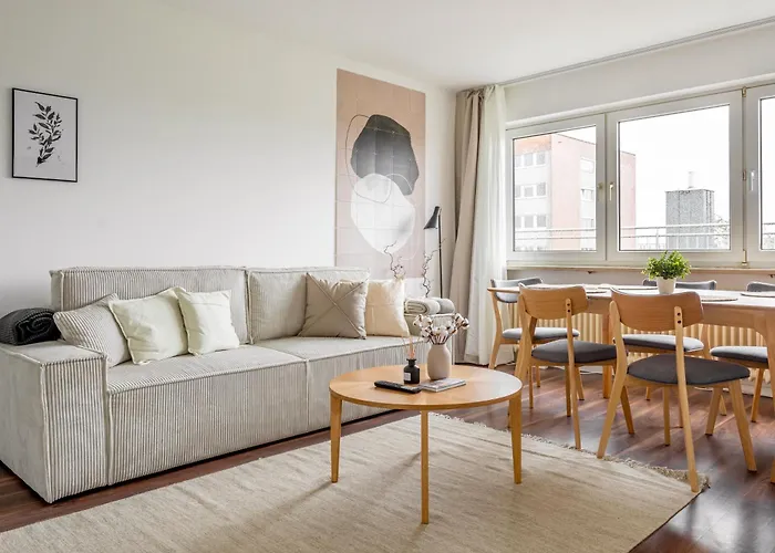 Global Living - Design I Terrace I Kitchen I Smart-tv I Parking Space I Μόναχο