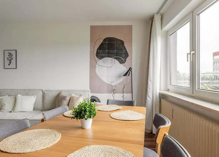 Διαμέρισμα Global Living - Design I Terrace I Kitchen I Smart-tv I Parking Space I Μόναχο