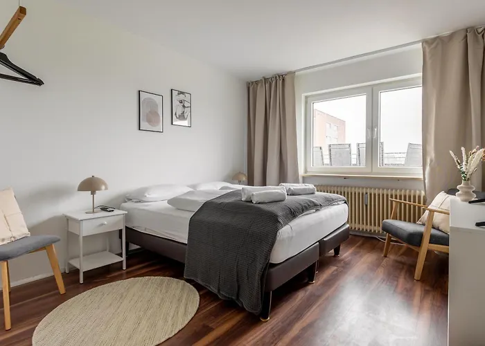 Global Living - Design I Terrace I Kitchen I Smart-tv I Parking Space I * Μόναχο