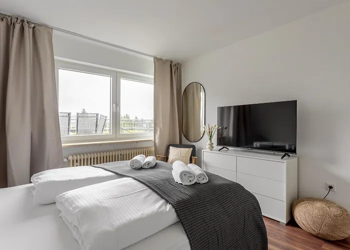 Global Living - Design I Terrace I Kitchen I Smart-tv I Parking Space I * Μόναχο