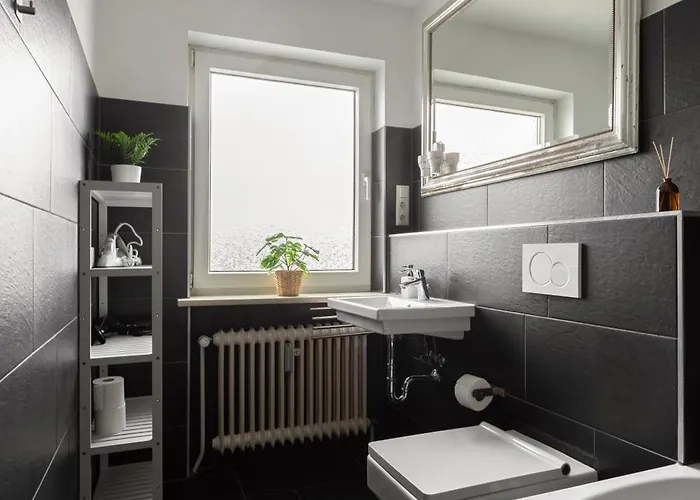 Global Living - Design I Terrace I Kitchen I Smart-tv I Parking Space I * Μόναχο
