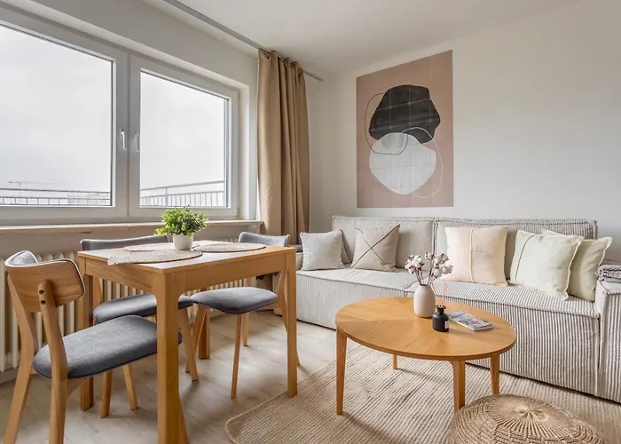 Global Living - Design I Terrace I Kitchen I Smart-tv I Parking Space I Διαμέρισμα