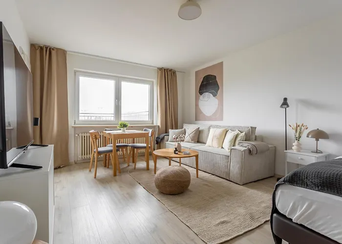 Διαμέρισμα Global Living - Design I Terrace I Kitchen I Smart-tv I Parking Space I