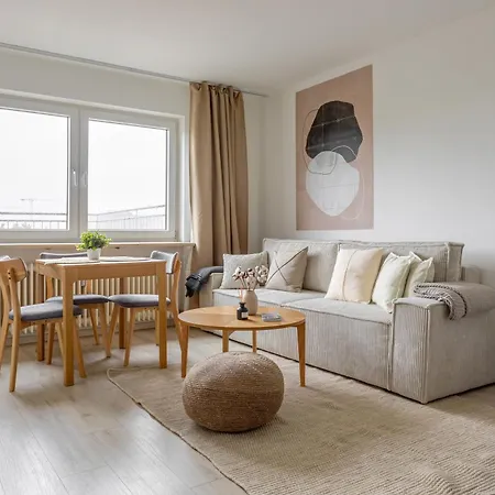 Lägenhet Global Living - Design I Terrace I Kitchen I Smart-tv I Parking Space I