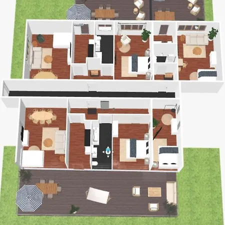 Global Living - Design I Terrace I Kitchen I Smart-tv I Parking Space I Lejlighed