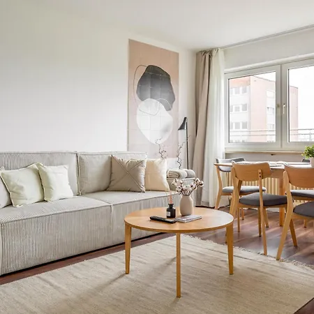 Global Living - Design I Terrace I Kitchen I Smart-tv I Parking Space I Mnichov