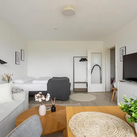 Global Living - Design I Terrace I Kitchen I Smart-tv I Parking Space I Apartmán