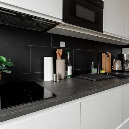 Apartment Global Living - Design I Terrace I Kitchen I Smart-tv I Parking Space I