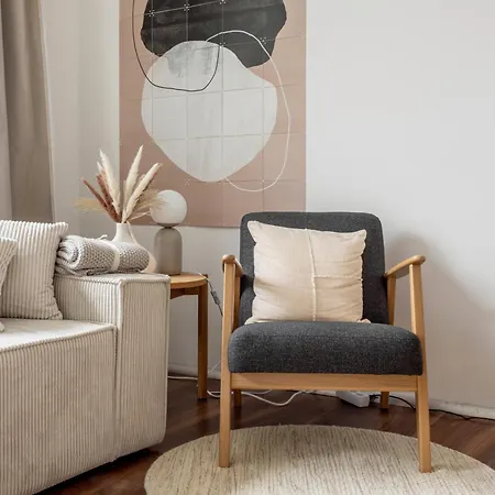 Apartment Global Living - Design I Terrace I Kitchen I Smart-tv I Parking Space I