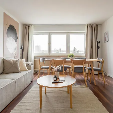 Apartment Global Living - Design I Terrace I Kitchen I Smart-tv I Parking Space I