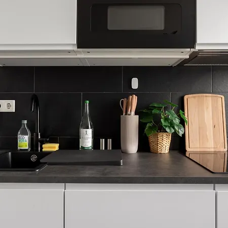 Apartment Global Living - Design I Terrace I Kitchen I Smart-tv I Parking Space I *
